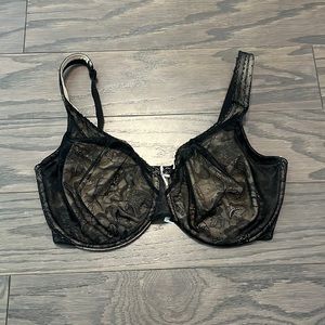 38G black and nude padless cacique bra